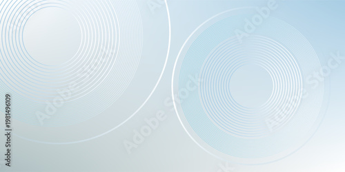 Simple, modern abstract background with circle elements, elegant creative art.