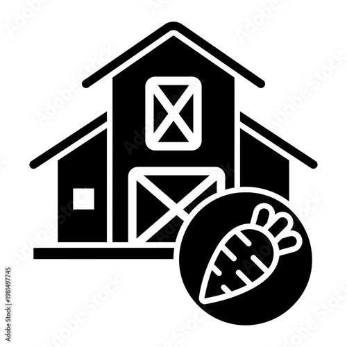 barn Solid icon