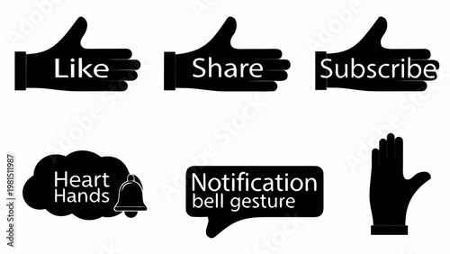 set of vector labels
