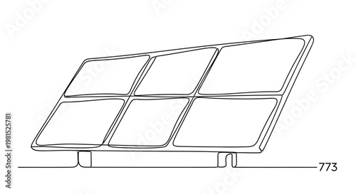 Solar Panel Array - Clean Renewable Energy Source