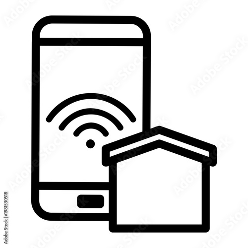 remote control Line Icon