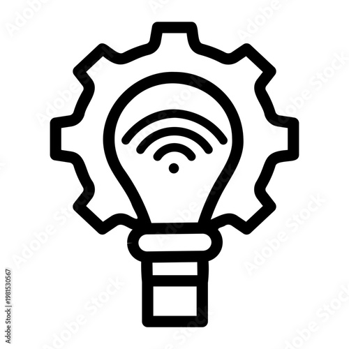 smart light Line Icon
