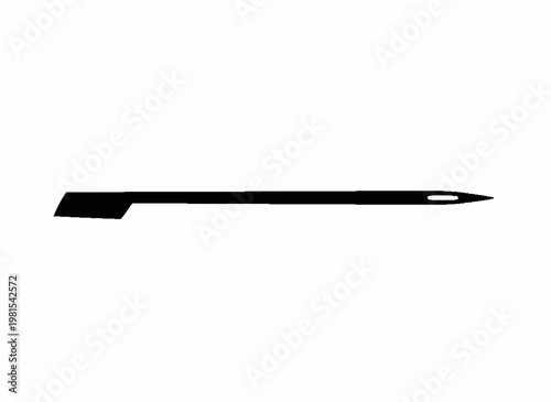 Simple Skewer: A minimalist studio shot captures a single, slender skewer against a simple backdrop, emphasizing its clean lines and functional design.