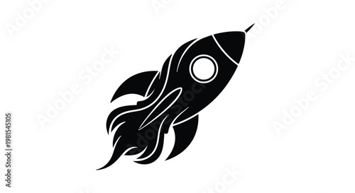 Rocket launches into the sky to represent rapid business growth and innovative project development.