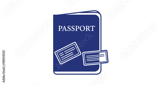 Passport and travel documents.