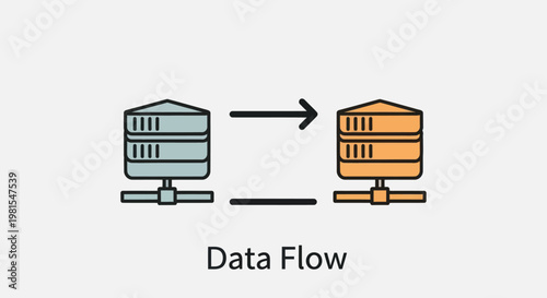 Data Flow Between Servers: Network Transfer, Information Exchange, Database Connection