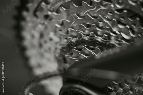 mountain bike cassette and chain