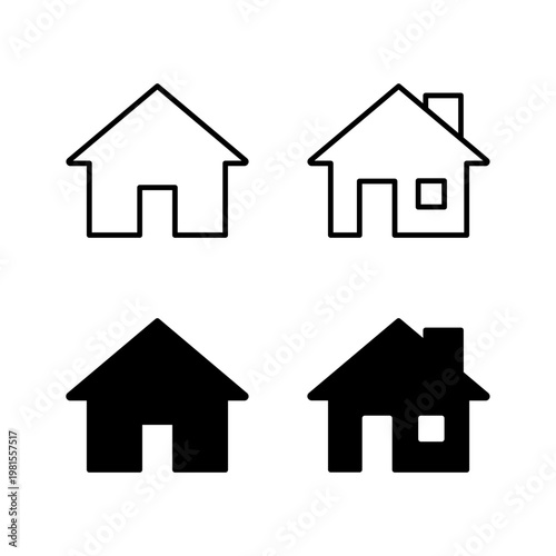 Home and Real Estate Icon Set