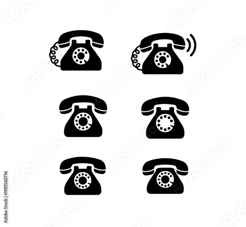 Mobile Icon Vector Art