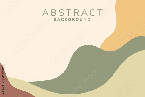 Earth tone abstract print background vector