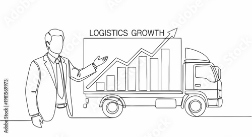 delivery man with truck