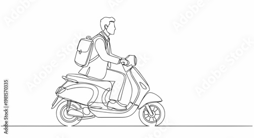 woman on motorcycle