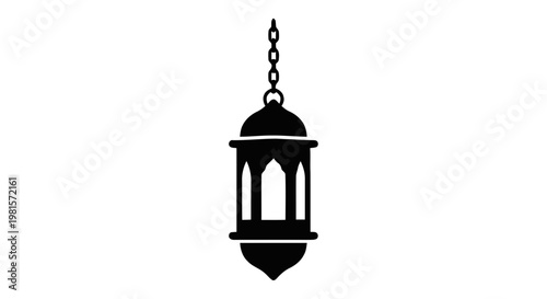 vector illustration of a lamp