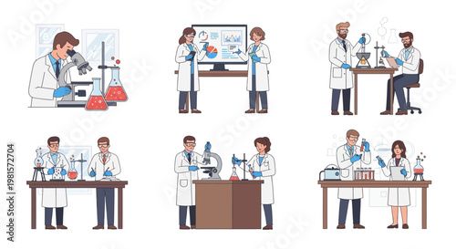 Scientists in Laboratory: Research, Experiments, and Discovery