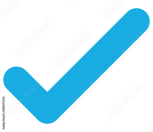 Blue Check Mark and Profile Approved icon. 