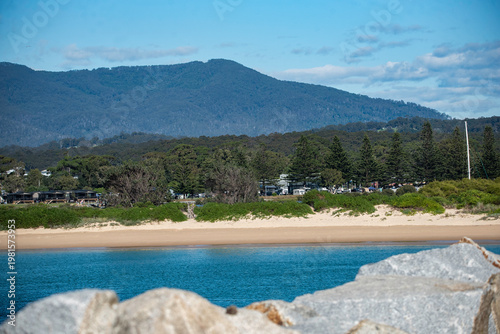 Bar Beach at Narooma NSW