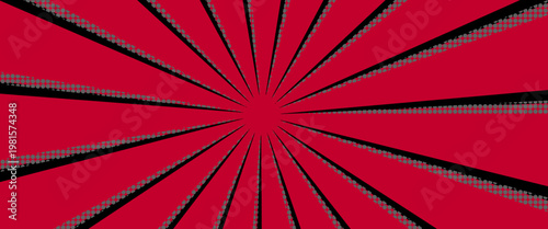 Retro Swirl Background - Hypnotic reed and orange Twirl