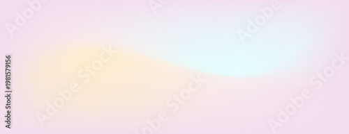 Soft pastel gradient background vector