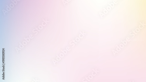 Soft pastel gradient desktop wallpaper vector