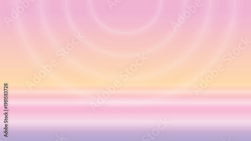 Serene pastel gradient desktop wallpaper vector