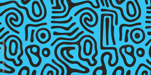 Spiral and loop motif for packaging