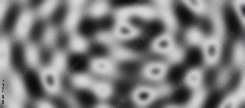 Obraz premium Wave Interference Monochrome Ink No.0157