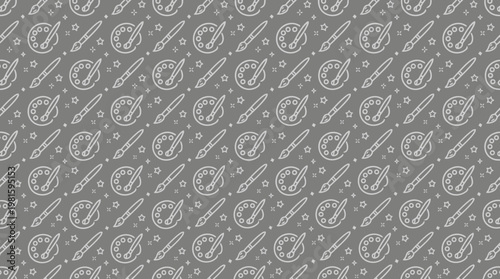 Seamless gray watermarked stock image background texture pattern.