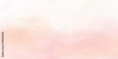 Bright abstract watercolor background with pink bokeh design featuring a light glitter texture and shiny holiday sparkles for a festive celebration wallpaper