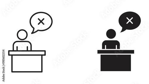 SLA handshake document agreement icon design