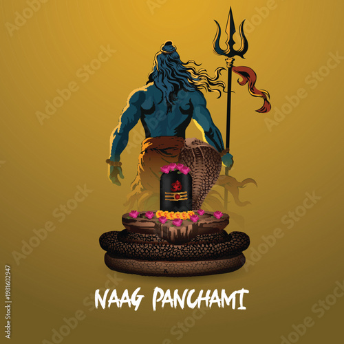 Nag panchami indian festival design