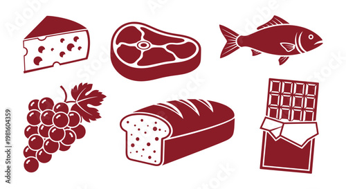 Assorted Food Icons