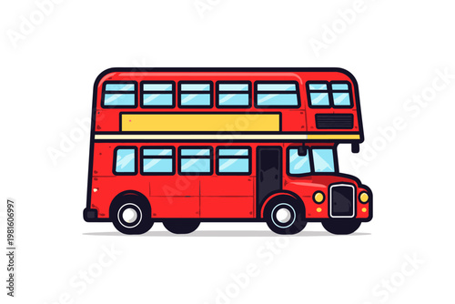 Red London Double Decker Bus