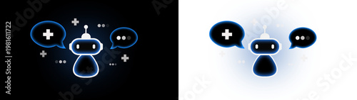  Ai Healthcare Chatbot and Digital Medical Assistance. Healthcare Chatbot Interface, Ai Medical Assistant for Digital Health Consultation, Online Medical Support