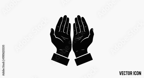 vector hand sign