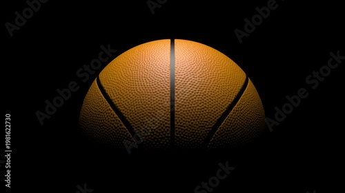 Rotating basketball ball - loop