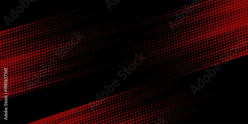 Halftone dots red and blue color pattern gradient grunge texture background. Dot pop art comic sport style vector illustration. modern background