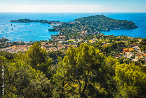 Saint-Jean-Cap-Ferrat on the peninsula and picturesque beaches