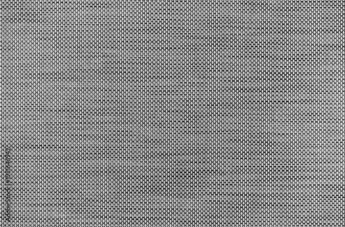 empty white black nature rattan table by top view or grey wooden weave wall and hand craft gray mat by Thailand handmade and wood texture pattern for board background to abstract backdrop or wallpaper