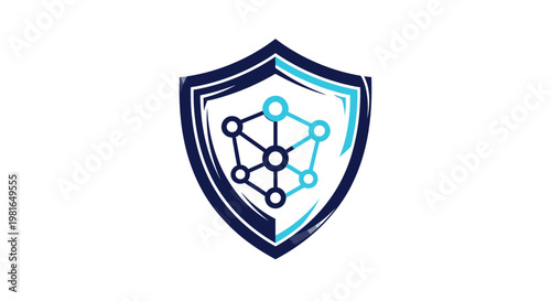 Network Security Shield Concept