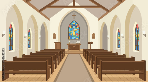 People gather for National Day of Prayer in a church