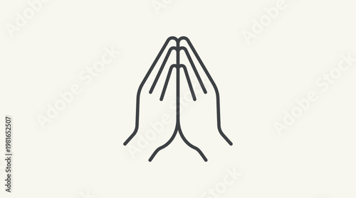 People observe National Day of Prayer with clasped hands in reverence