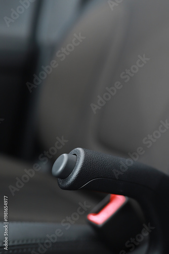 handbrake in an automatic transmission car.