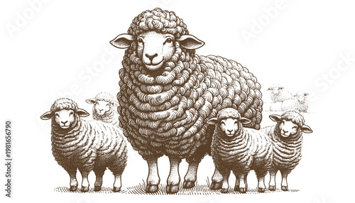 Sheep Vector