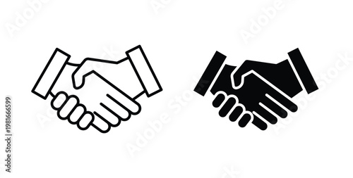 Partner icon pack flat black, Editable line icons