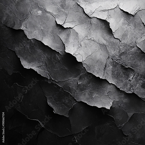 Artistic still life of a dried plant on a black wall