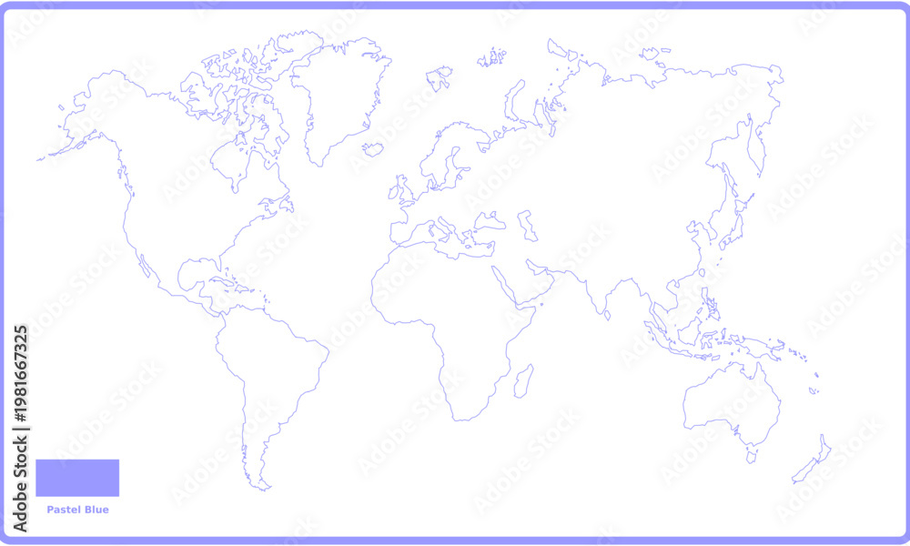Fototapeta premium World Map Vector Global Data Visualization Concept