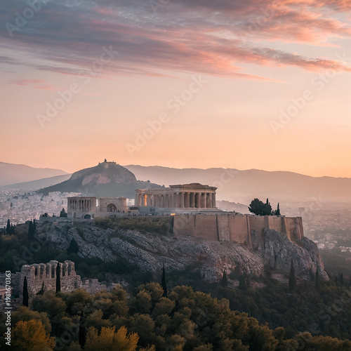 Ancient Hellenic Architectural Concept