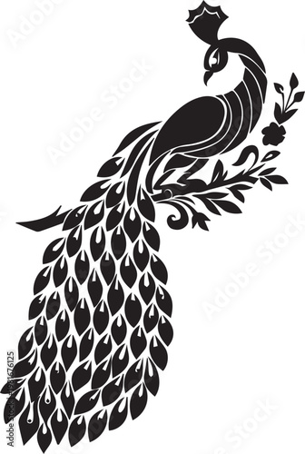 Peacock Vector Design | Elegant Mor (Peacock) Illustration for Nature & Decoration