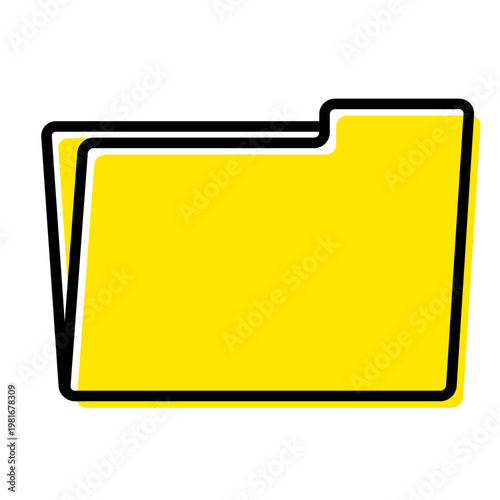 データ管理/フォルダ整理イメージアイコン素材