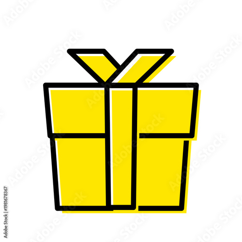 贈り物や特典を示すギフトボックス